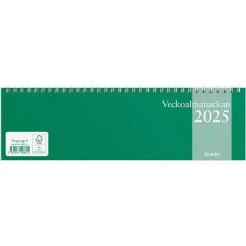 Almanacka Burde Veckoalmanackan 2025