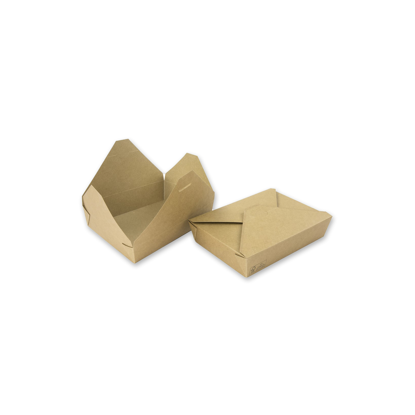 Matform take away Delibox 1200ml brun 200st/fp