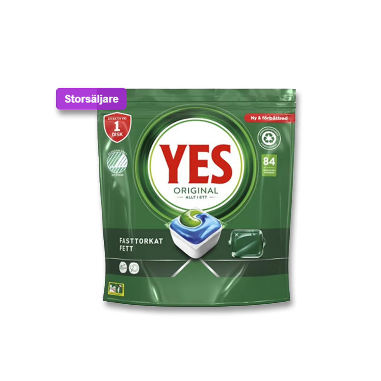 Disktabletter Yes All in one 99st/infp