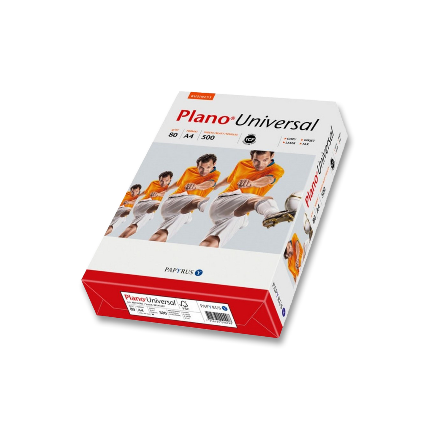 Kontorspapper A4 ohålat Plano Universal 80g 2500st/fp