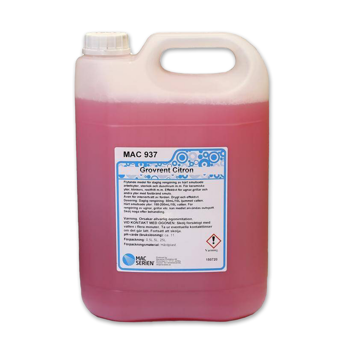 Mac serien - Grovrent 5 liter x 3 st