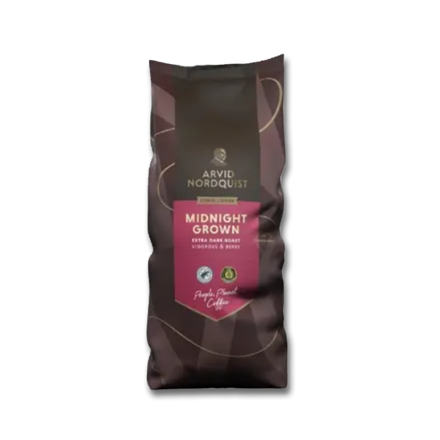 Kaffe Arvid Nordquist Midnight Grown hela bönor 1000g