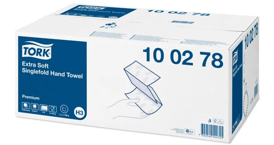 Tork Extra Mjuk Singlefold Handduk H3