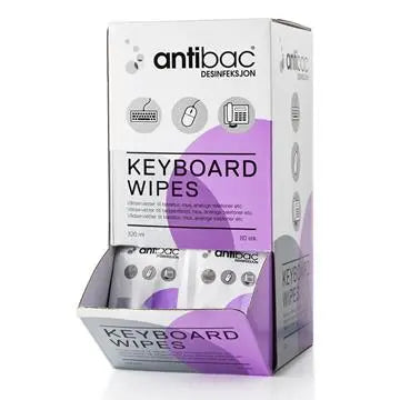 Wipes Antibac Keyboard singelpack 80/fp