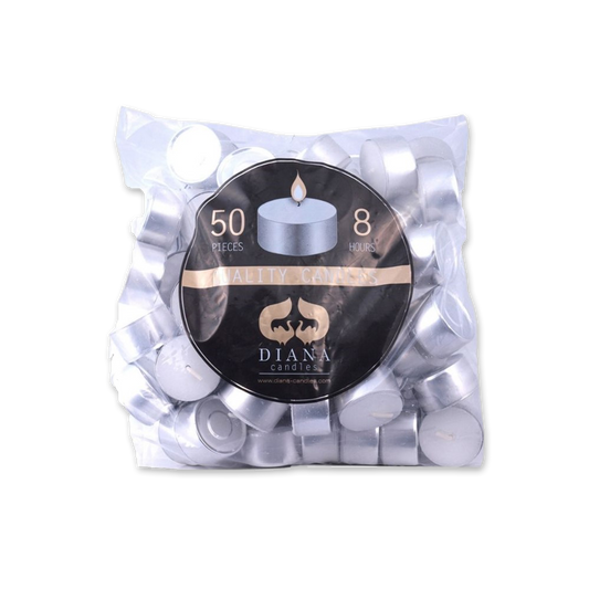 Värmeljus paraffin dia 37mm vit 450st/fp