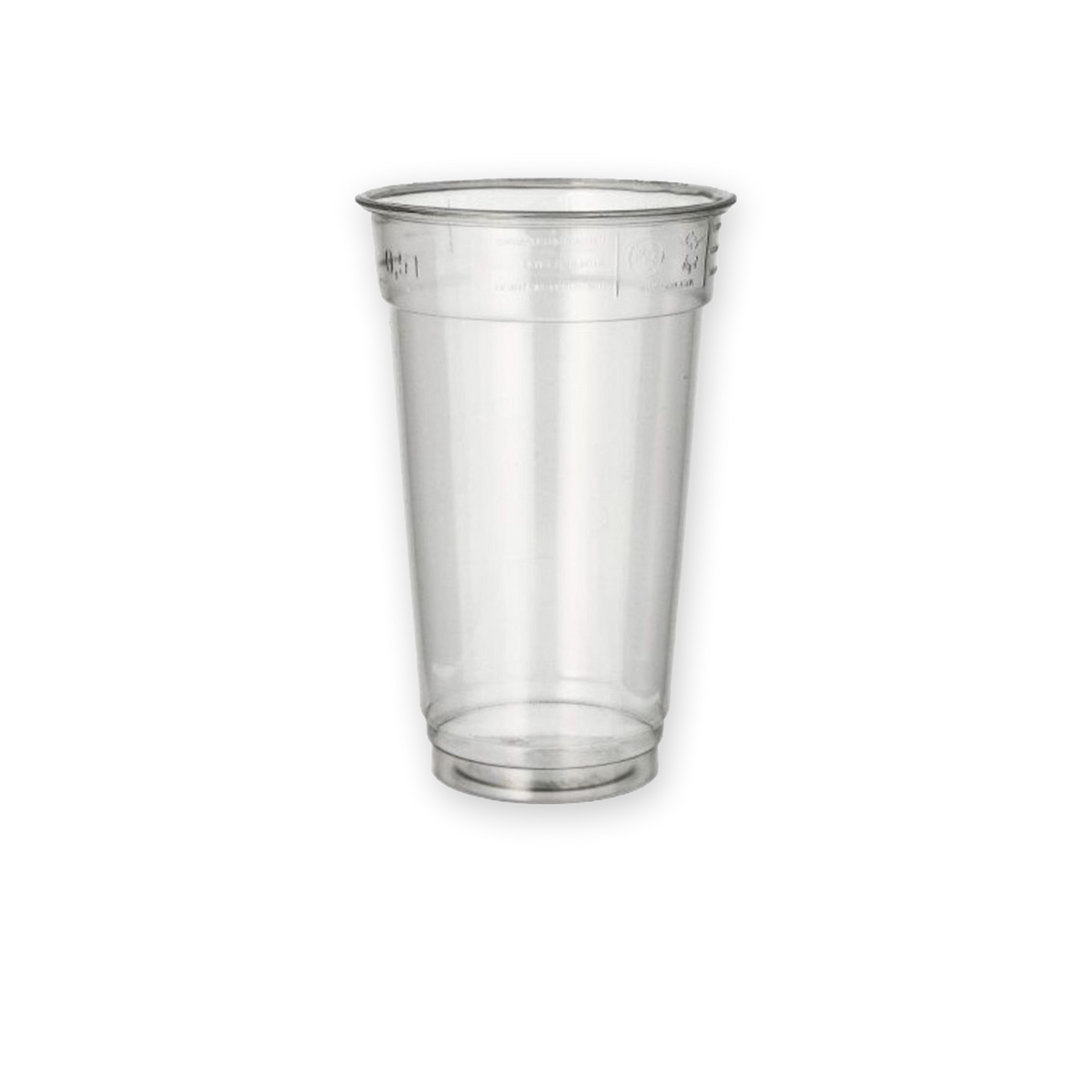 Glas plastbägare Hurricane 0,4 liter transp 800st/fp