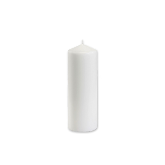 Blockljus vit dia 70mm 6 st/fp