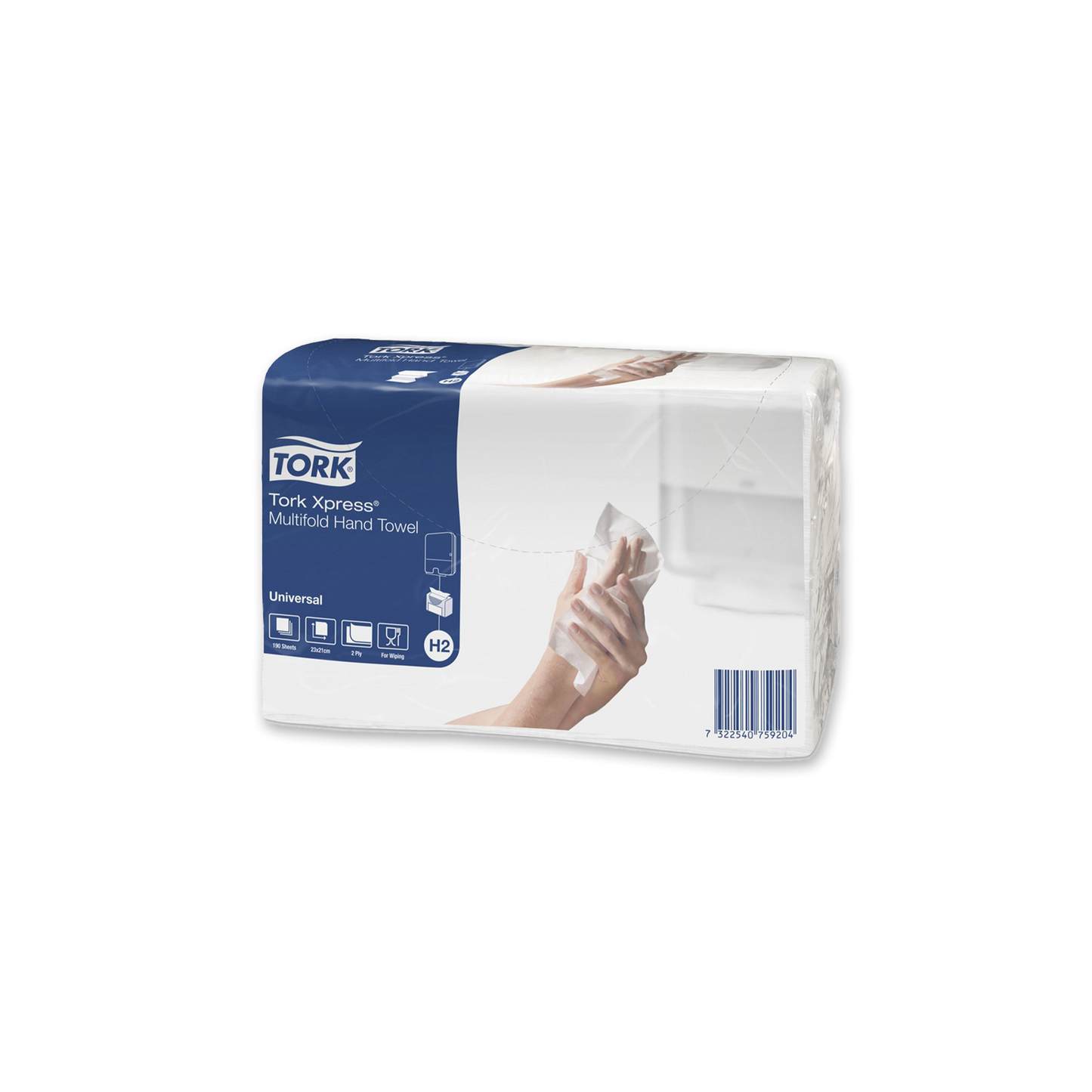 Handduk Tork H2 Universal 3800/fp