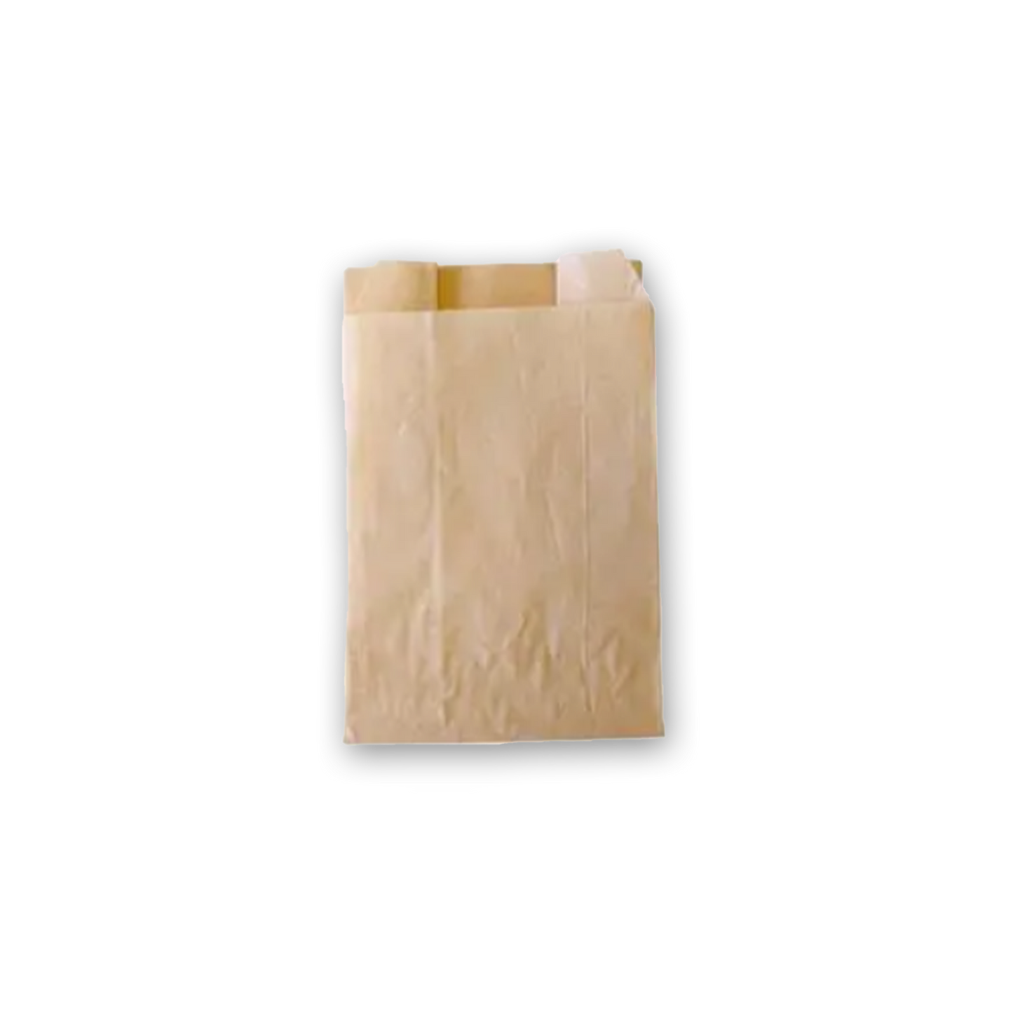 Papperspåse Fastfood Greaseproof Brun 100x50x150mm