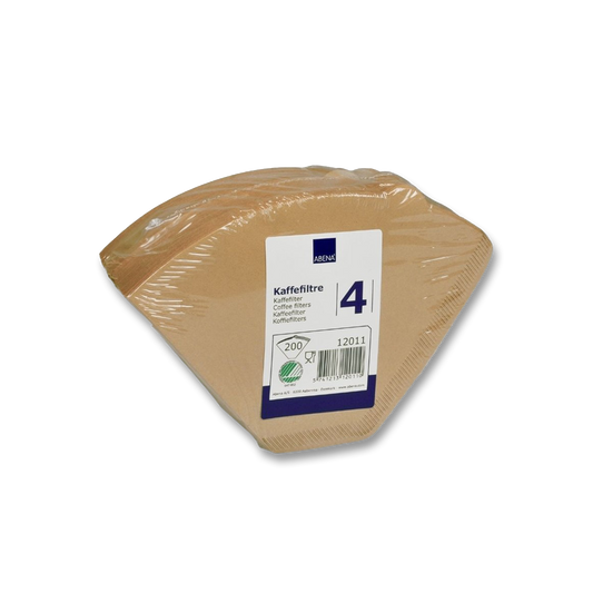 Kaffefilter nr 4 1x4 oblekt 200st/ifp