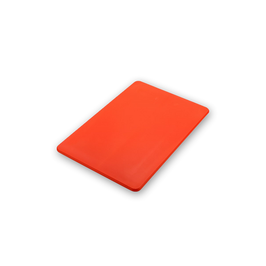 Skärbräda plast 510x380x12,5mm röd