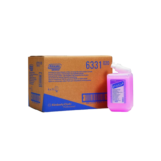 KLEENEX® Handtvål för vanlig bruk Rosa / Kassett 6 x 1L