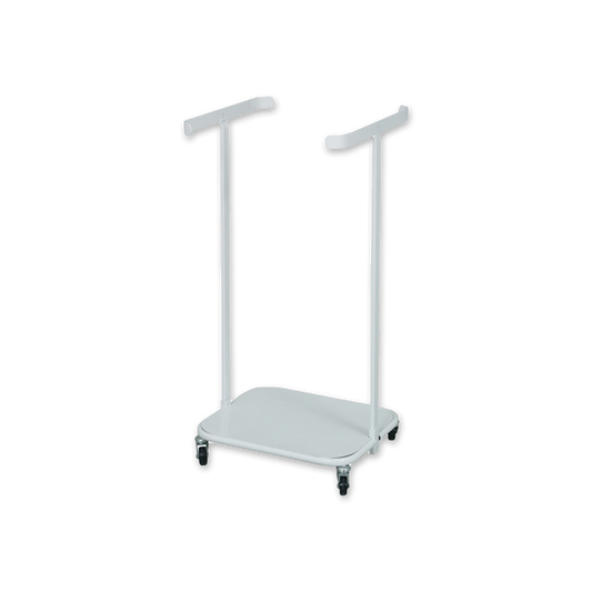 Säckställ 125 liter vitlackerad