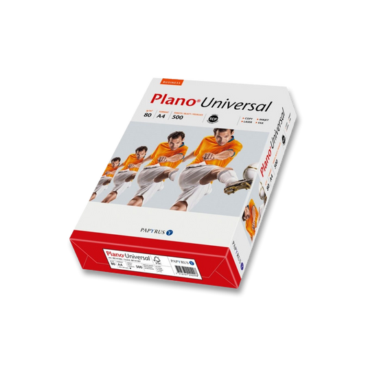 Kontorspapper A4 ohålat Plano Universal 80g 2500st/fp