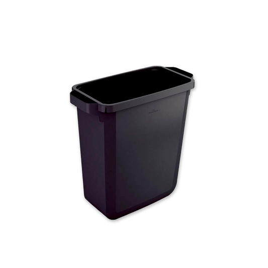 Soptunna rektangulär 60 Liter Svart