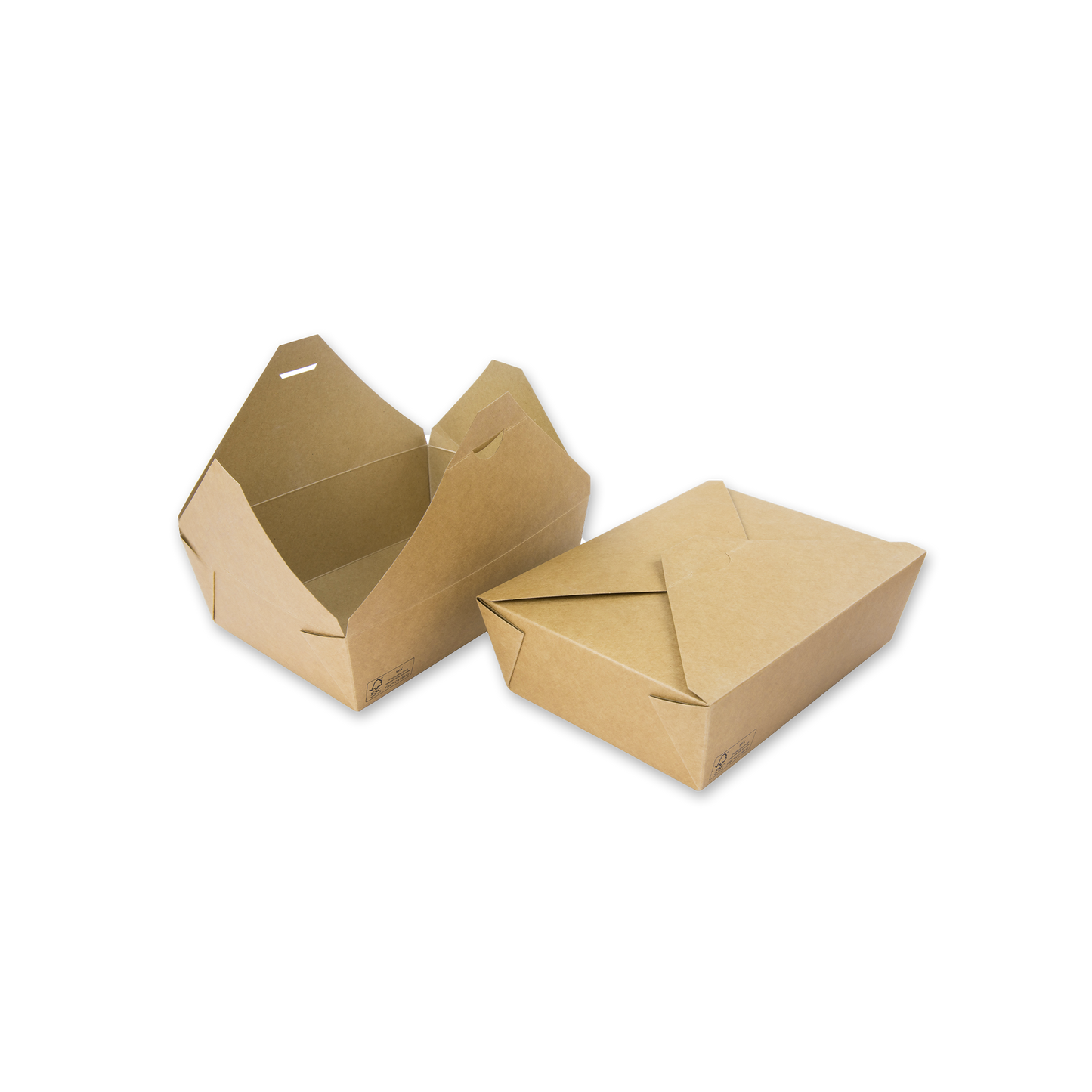 DELIBOX BRUN 1600ML 195x140x63mm 200ST/FRP