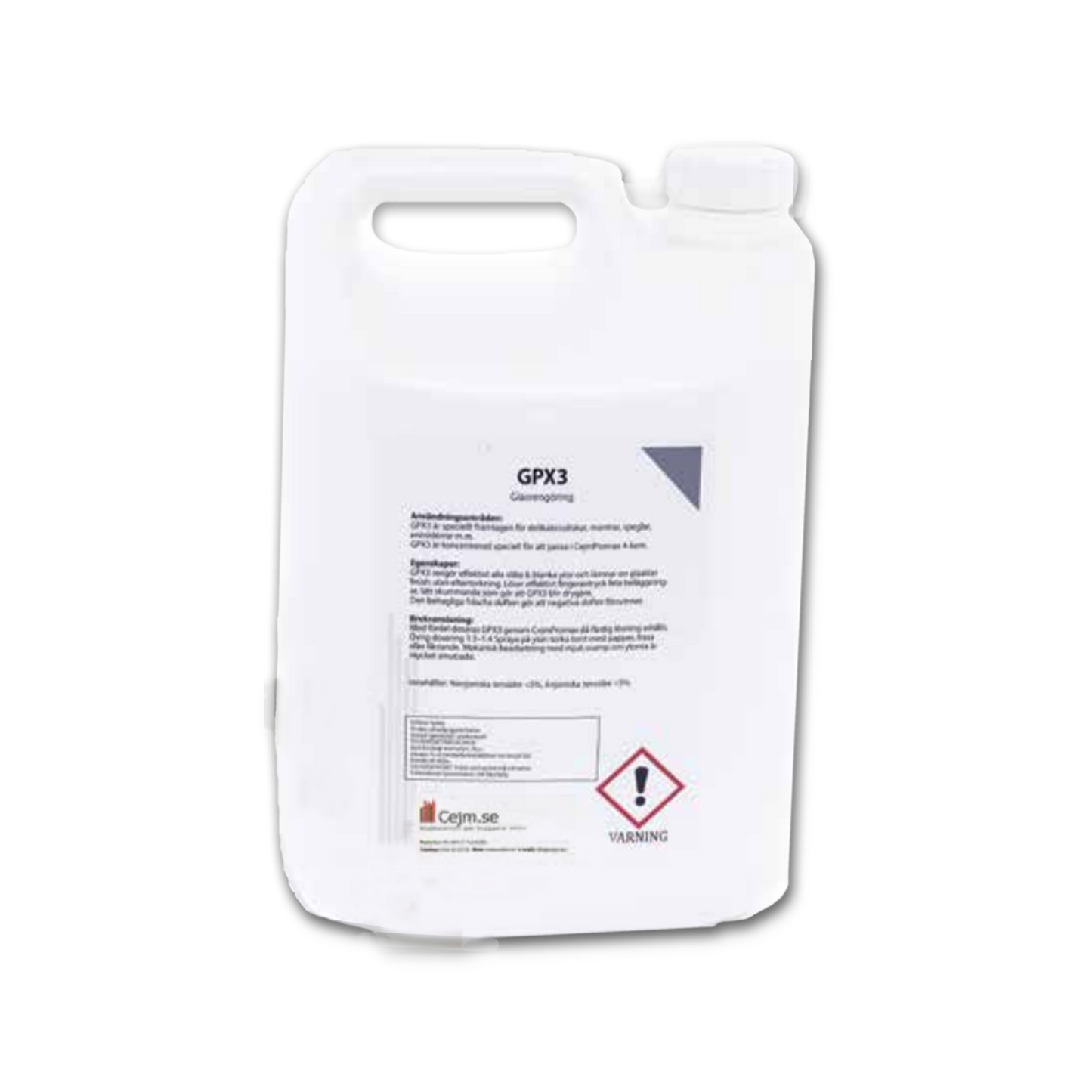 Cejm - Glasrengöring - 3 st x 5 liter (Grå)